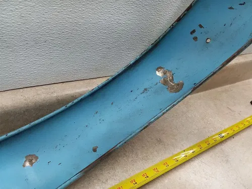 Triumph T120 ? TR6 ROLLED British Ribbed OEM Front Fender 1950s 1960s RP-8