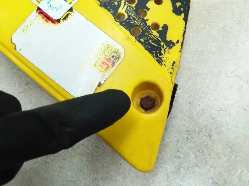 Yamaha YZ80 Original Left Side Cover Panel 1980