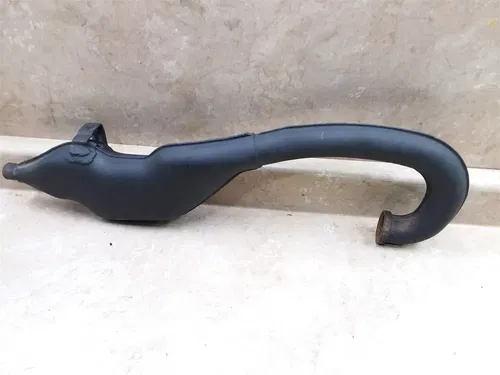 Kawasaki 250 TRIALS KT250 Good Original Stock Exhaust Muffler Chamber 1975