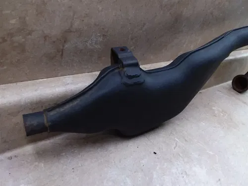 Kawasaki 250 TRIALS KT250 Good Original Stock Exhaust Muffler Chamber 1975