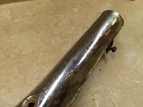 Kawasaki 1000 KZ1000-A LEFT Lower Exhaust Heat Shield 1977 1978 PA AP-305