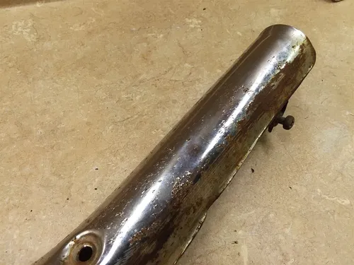Kawasaki 1000 KZ1000-A LEFT Lower Exhaust Heat Shield 1977 1978 PA AP-305