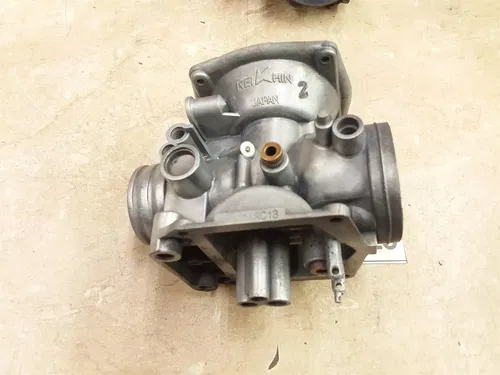 Kawasaki KZ400-H LTD V60A Carburetor Right Carb Body 1979 # 25 UO AP-405