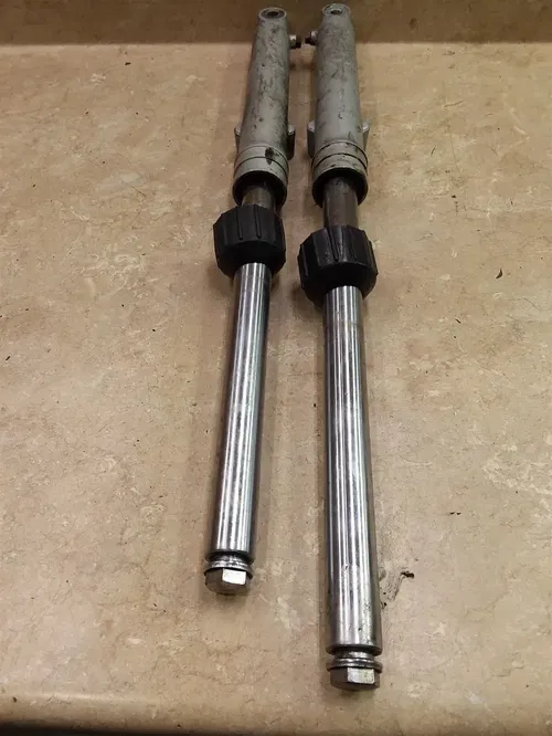 Honda 50 MR50 Elsinore Forks Pair None Working Parts Only PA RP-1