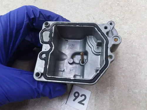 Honda CB900-C Custom Carburetor Float Bowl Left Inside 1980 #92 SA AP-412