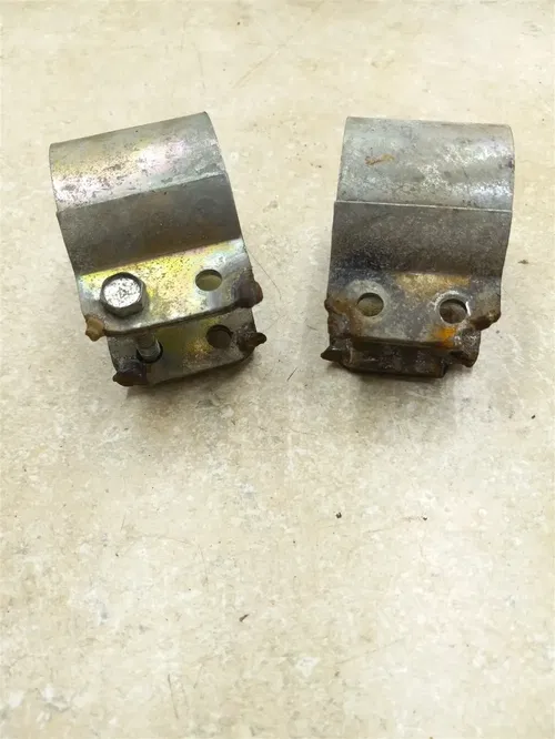 Kawasaki 250 A1 A1-SS A1SS Ignition Coil Brackets Mounts 1968 1969 PA AP-156