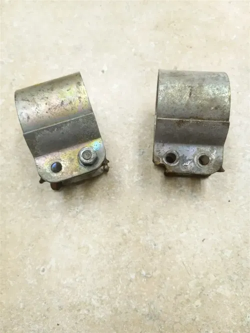 Kawasaki 250 A1 A1-SS A1SS Ignition Coil Brackets Mounts 1968 1969 PA AP-156