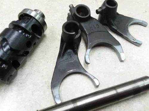 Honda XL500-S XL500S Engine Shift Forks Drum 1979 1980 PA AP-428
