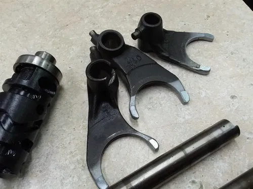 Honda XL500-S XL500S Engine Shift Forks Drum 1979 1980 PA AP-428