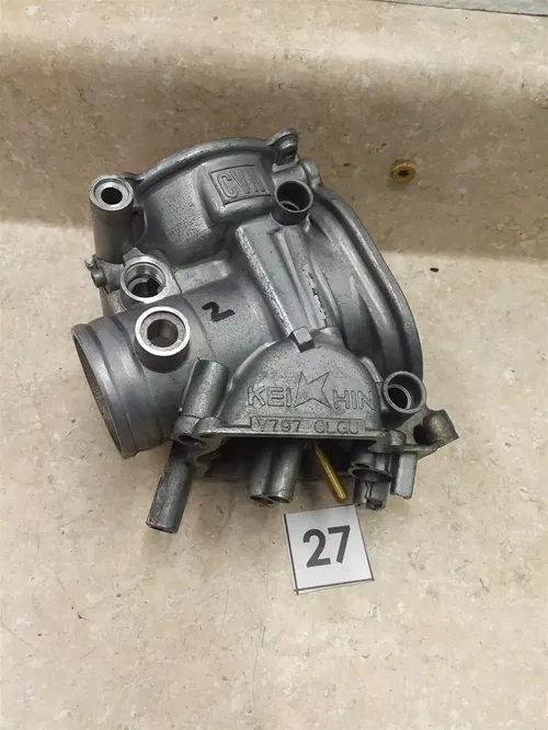 Kawasaki ZX600-E ZZR600 Carburetor LEFT Inside Body #27 1993-2003 UO AP-359