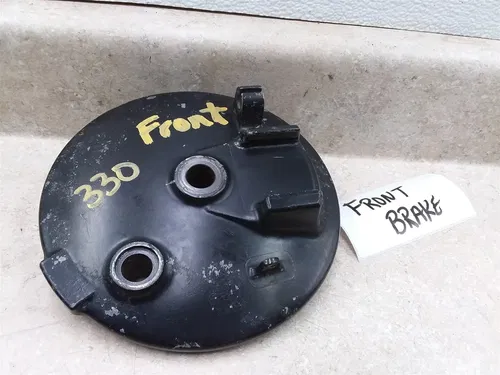 Honda ELSINORE CR250M CR250-M Front Wheel Brake Plate Good 1973 1974 PA AP-330