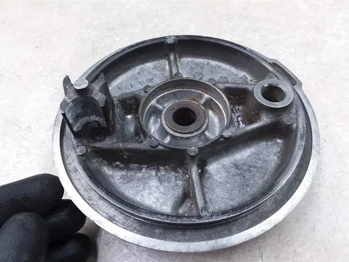 Honda ELSINORE CR250M CR250-M Front Wheel Brake Plate Good 1973 1974 PA AP-330