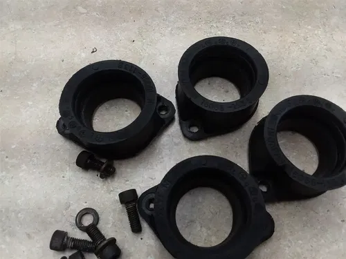 Kawasaki 1000 KZ1000 POLICE Engine Carb Boot Manifolds 1986 PA AP-316