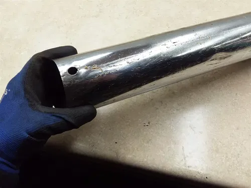 Yamaha 250 YDS3 YDS-3 Catalina LEFT OEM Exhaust Muffler 1965 PA AP-317