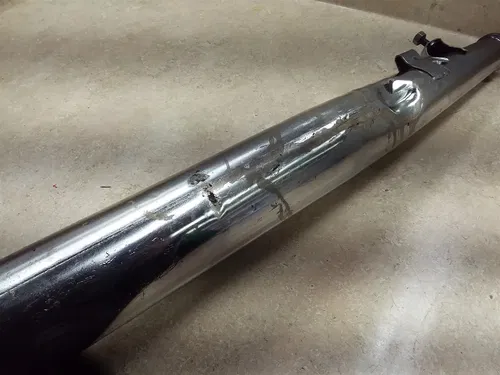 Yamaha 250 YDS3 YDS-3 Catalina LEFT OEM Exhaust Muffler 1965 PA AP-317