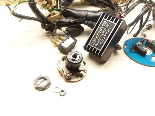 Honda 1976 CB750-F Wire Harness & DYNA Electronic Ignition Advancer PA AP-265
