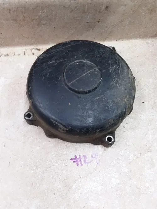 Yamaha YZ400 YZ250 Left Engine Stator Cover Plastic 1977 1978 #29 AP-243