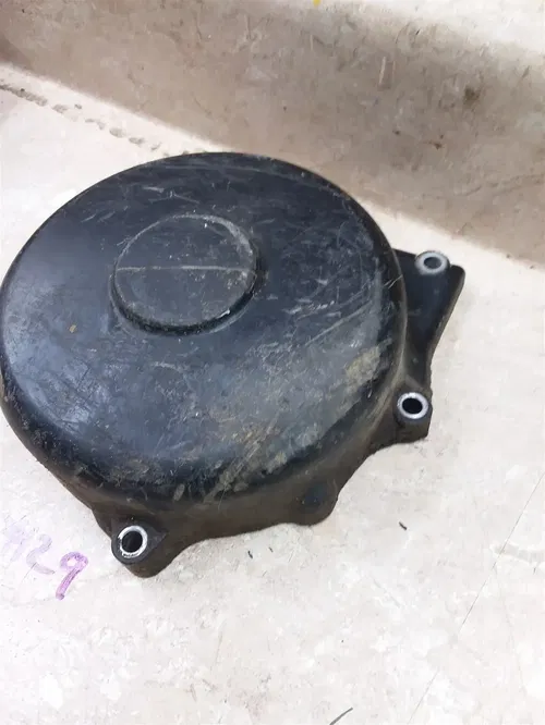 Yamaha YZ400 YZ250 Left Engine Stator Cover Plastic 1977 1978 #29 AP-243