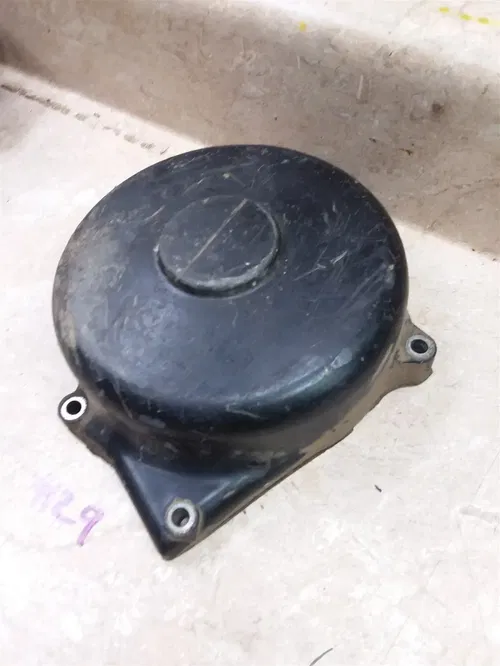 Yamaha YZ400 YZ250 Left Engine Stator Cover Plastic 1977 1978 #29 AP-243
