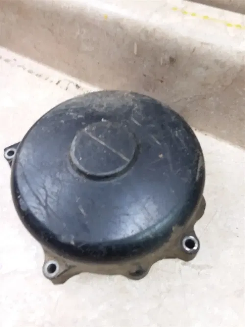 Yamaha YZ400 YZ250 Left Engine Stator Cover Plastic 1977 1978 #29 AP-243
