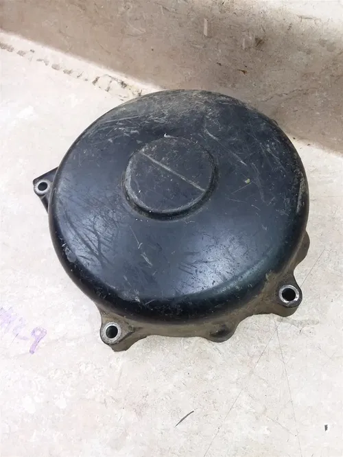 Yamaha YZ400 YZ250 Left Engine Stator Cover Plastic 1977 1978 #29 AP-243