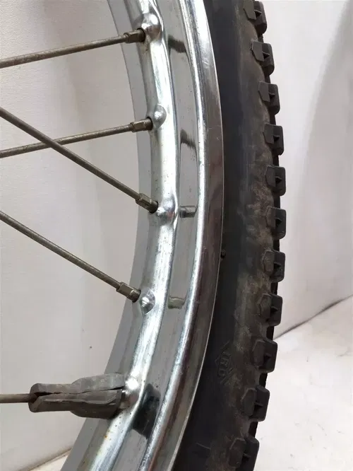 Suzuki 185 TS TS185 Good Chrome Front Wheel rim 1974 PA AP-132