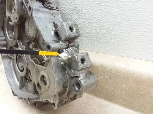 Honda 75 XR XR75 Early Engine Repairs Right Crankcase 1973 1974 1975 PA AP-117