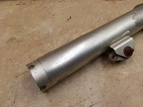 Honda 125 CR CR125-R OEM Exhaust Muffler Body KA3 1984 NO Baffle A16 AP-259