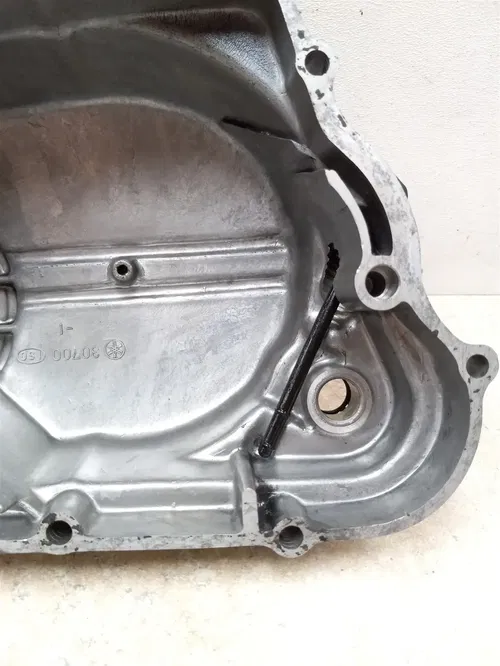 Yamaha LS2 100 Twin Engine Right Clutch Cover 1972 PA AP-152