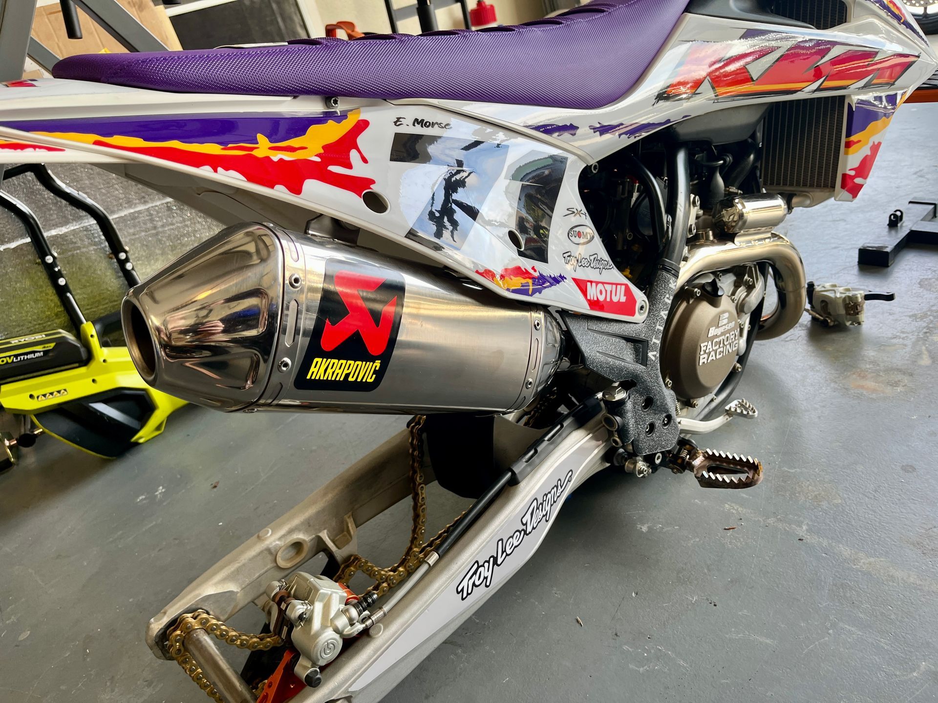 KTM 450sxf dream build NO WHEELS/Suspension/Exhaust, Complete otherwise. 