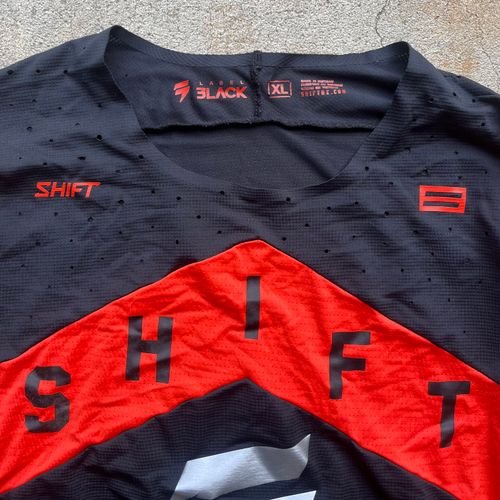 Shift Label Black Jersey Size XL