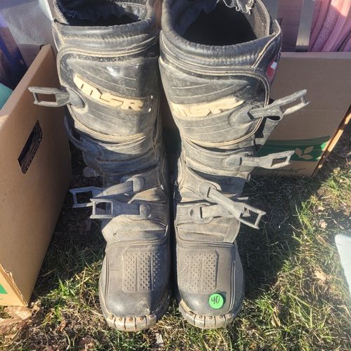 Used youth dirt bike boots cheap