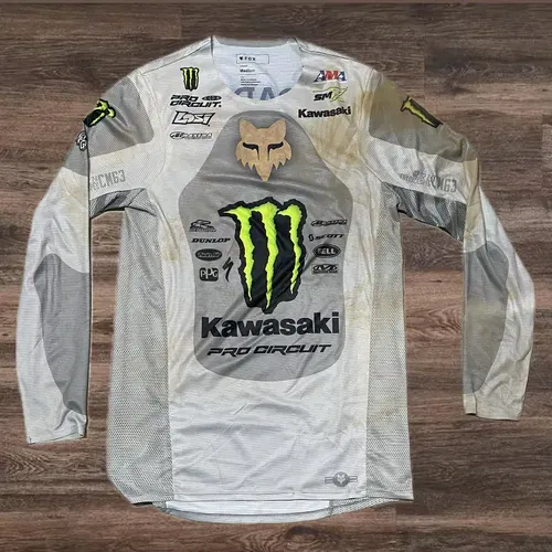 Military Appreciation Race Worn Cameron Mcadoo Monster Energy/Pro Circuit Jersey