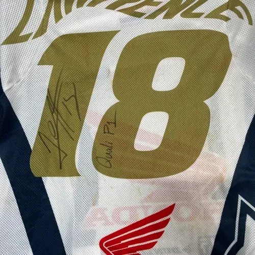 Military Appreciation Autographed/Race worn Jett Lawrence Alpinestars Jersey