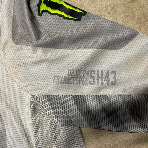Military Appreciation Race Worn Seth Hammaker Monster Energy/Pro Circuit Jersey
