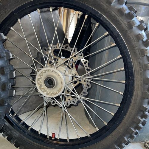 2014 - 2021 Yamaha YZ250F Yz450f Excel Black Wheels Rims 19