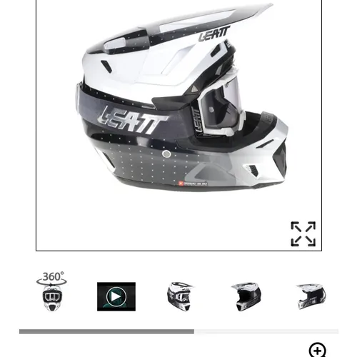 Leatt 8.5 Helmet/ 5.5 Velocity Goggle Kit
