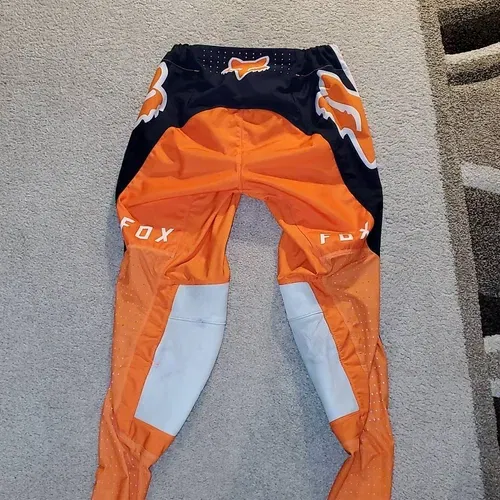 Fox Racing 360 Off-Road MX Gear Set Flight Orange/Black/White Men's Medium  / 32