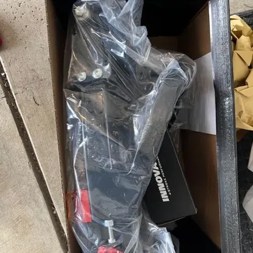 BBR - STOCK COMP SIGNATURE SWINGARM FOR KLX110/L IN BLACK