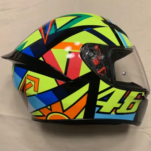 AGV Rossi Size Large K-1 Soleluna Helmet