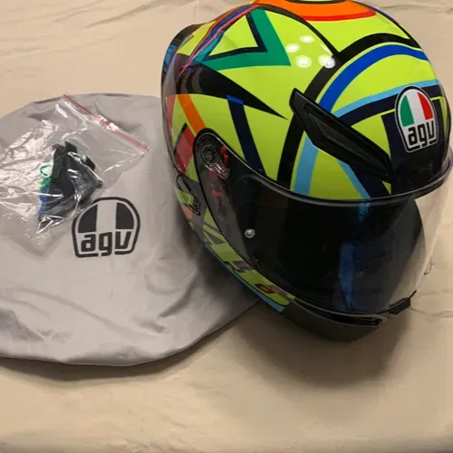 AGV Rossi Size Large K-1 Soleluna Helmet