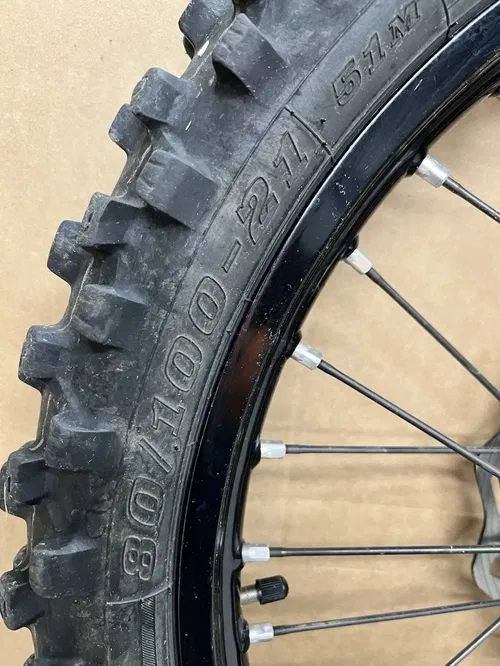 2023 KTM 450 SX-F Front Wheel OEM Black Rim KTM 125-450 XC SXF XCF FC #3785