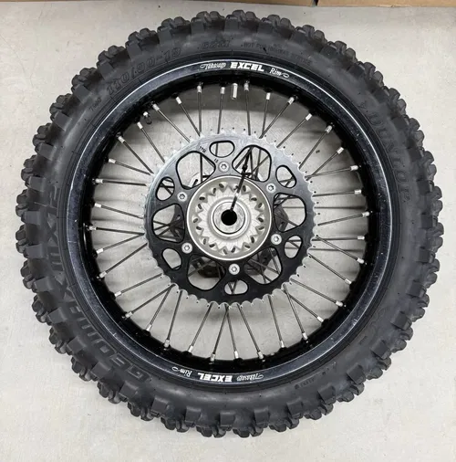 2024 KTM 250 SX-F  Wheel Set OEM Excel Black Rims 125-450 XC SXF XCF FC #5417