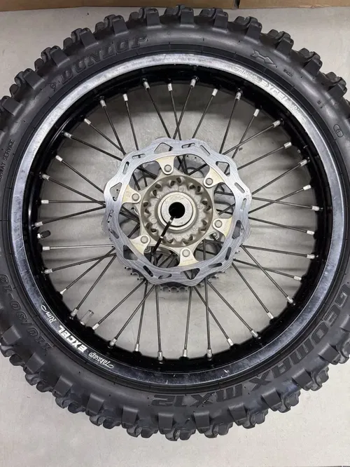 2024 KTM 250 SX-F  Wheel Set OEM Excel Black Rims 125-450 XC SXF XCF FC #5417