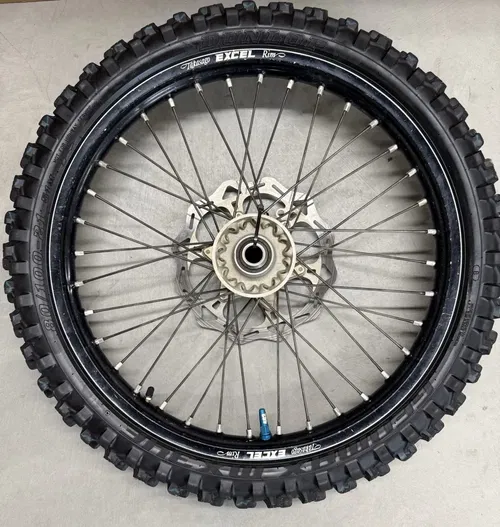 2024 KTM 250 SX-F  Wheel Set OEM Excel Black Rims 125-450 XC SXF XCF FC #5417
