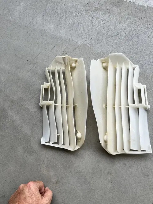 2018 Yamaha YZ450F Radiator Louvers Guards Shrouds . #3101