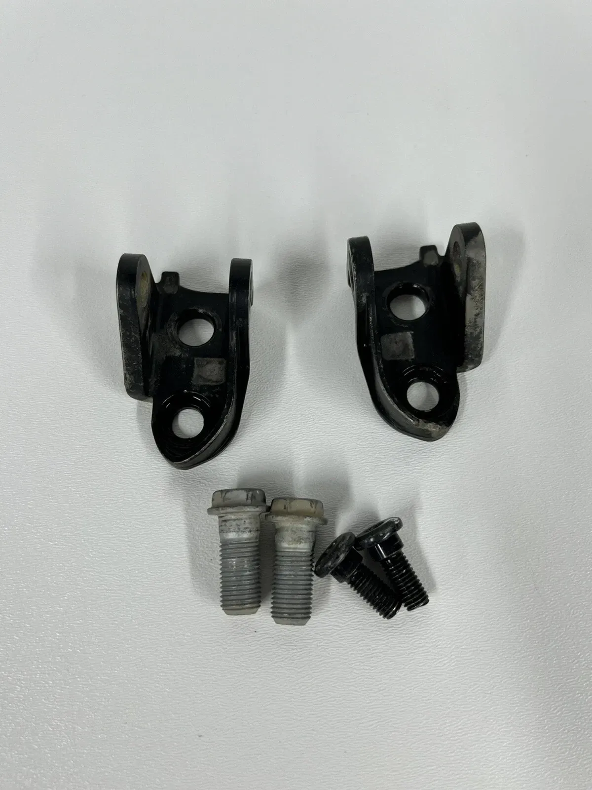 2016-2024 Honda CRF250R CRF450R OEM Foot Pegs Mounts Bolts  CRF 250R 450R  #0169