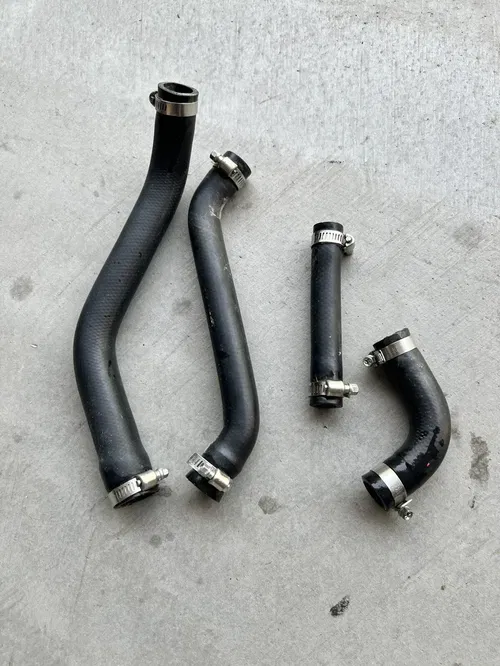 2018 Yamaha YZ450F Radiator Hoses Coolant Lines Clamps 18-22 YZ 450F. #3101