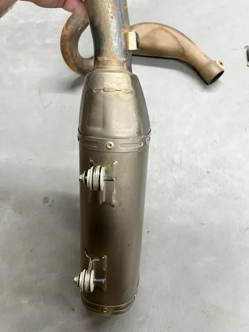 2020.5 KTM 450 SXF Factory Edition Akrapovic Silencer Exhaust Header #3835