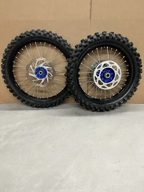 2022 Honda CRF450R OEM DID DirtStar Wheel Tire Set Black  Front/Rear #0315